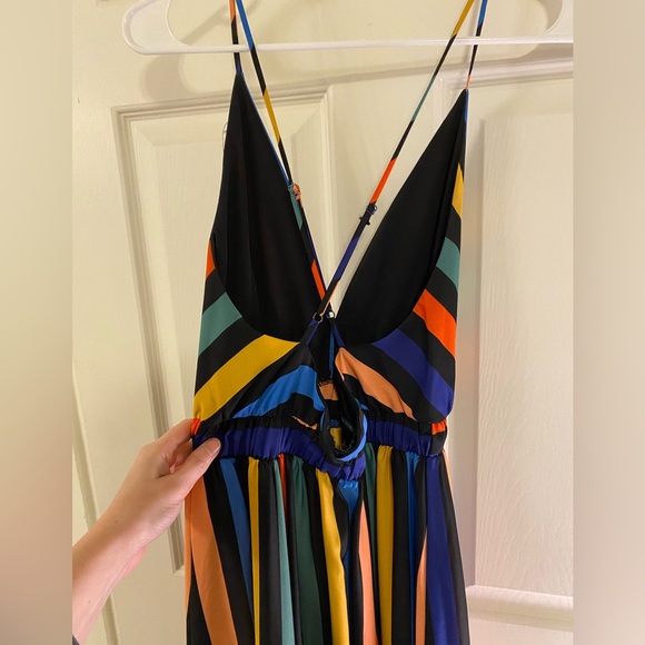 Vici Rainbow Stripe Maxi Dress - Picture 4 of 7